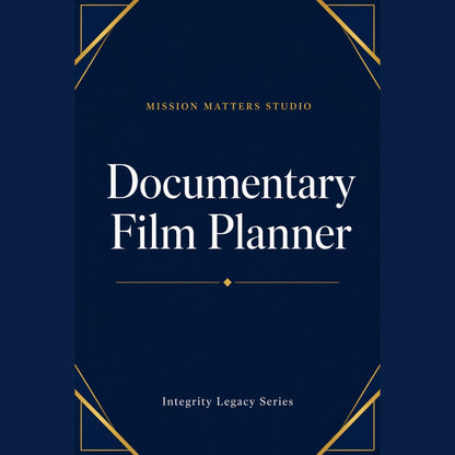 Year End AGM Documentary Film Planner
